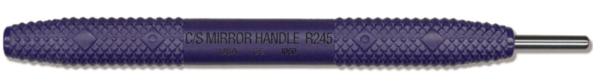 PDT R245 Cruise Line Dental Mirror Handle Cone Socket Single End Blue PDT R245 Cruise Line Dental Mirror Handle Cone Socket Single End Blue
